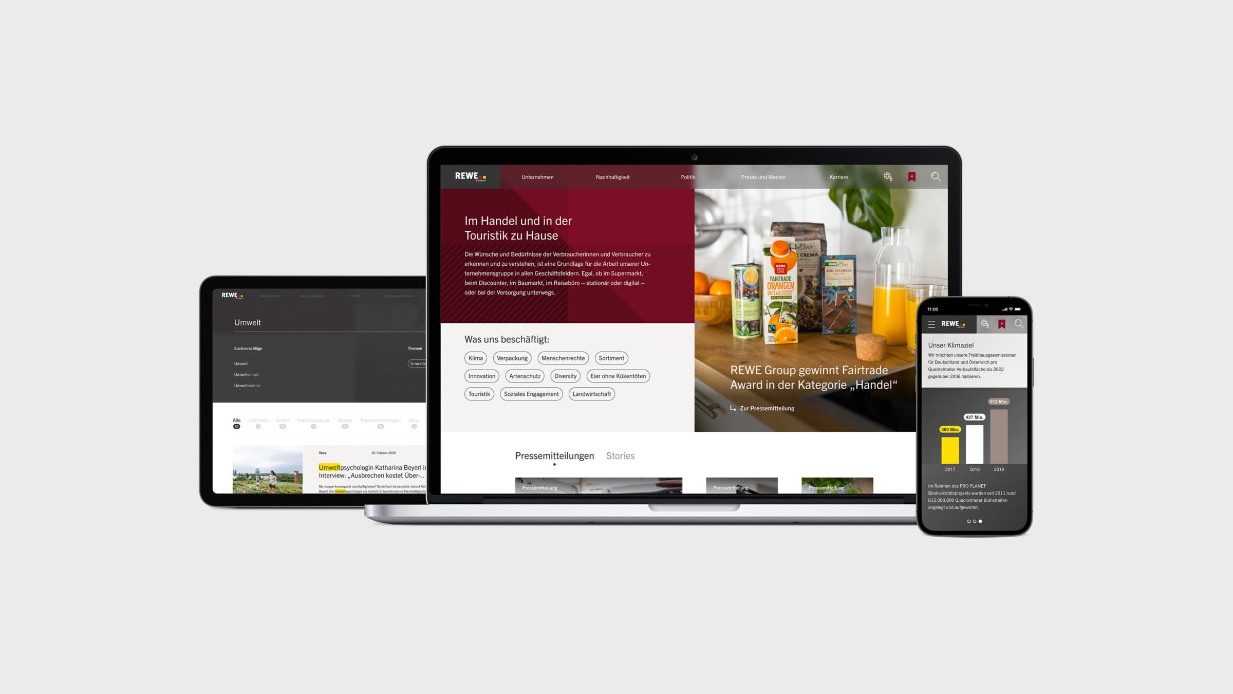 REWE Group Corporate Website Redesign - Image 3